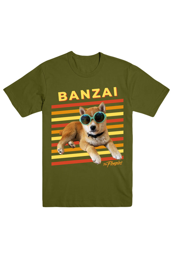 Banzai Tee (Olive)