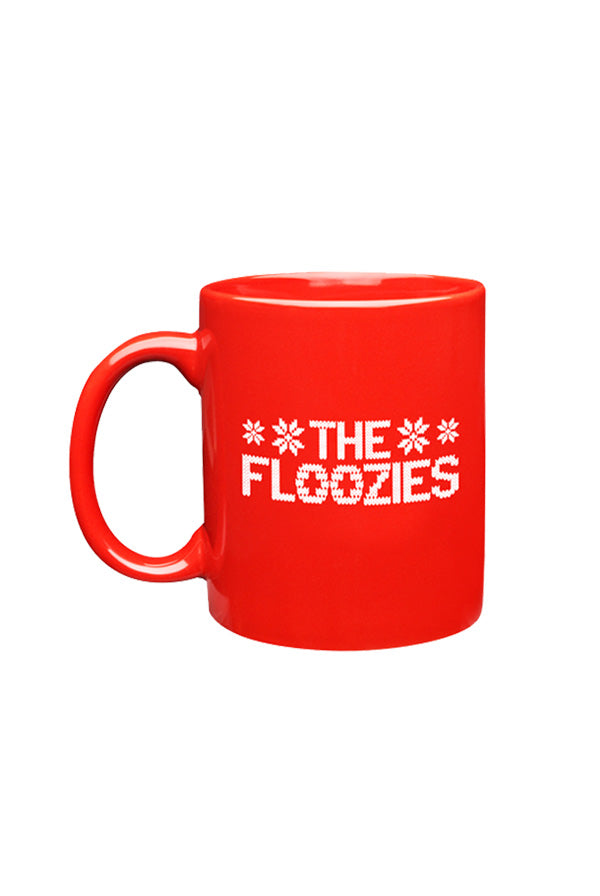 Woven Logo Red Coffee Mug