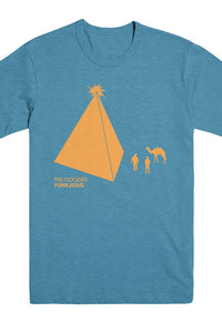 Funk Jesus Tee (Heather Teal)