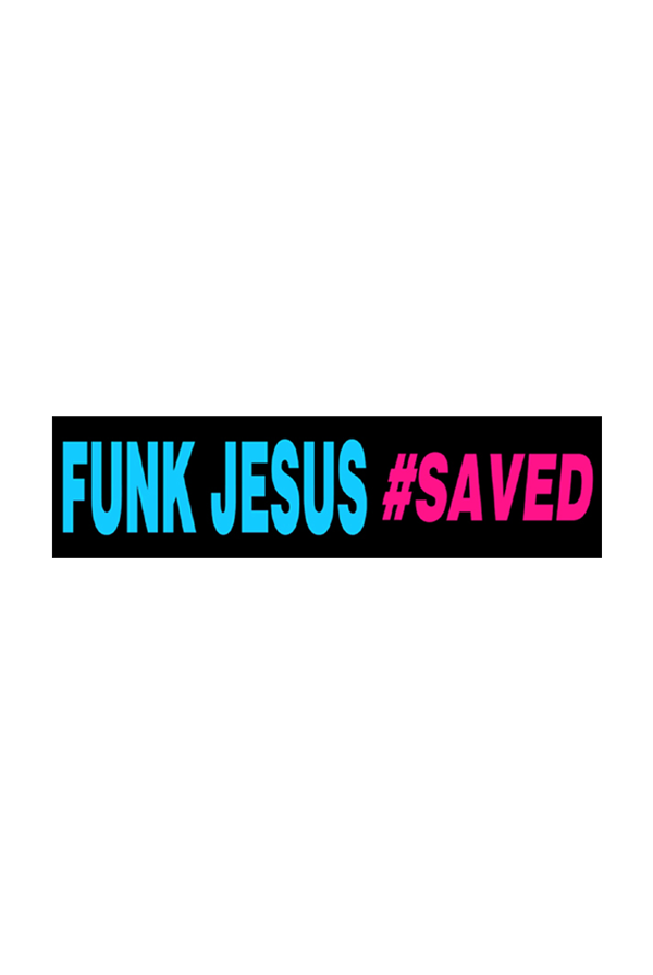 Funk Jesus Bumper Sticker